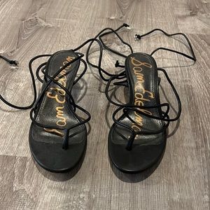 Sam Edelman Tie Up Heels